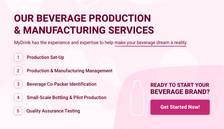 beverage production and manufacturing services