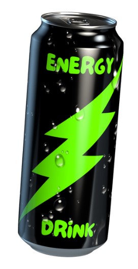 energy drink can