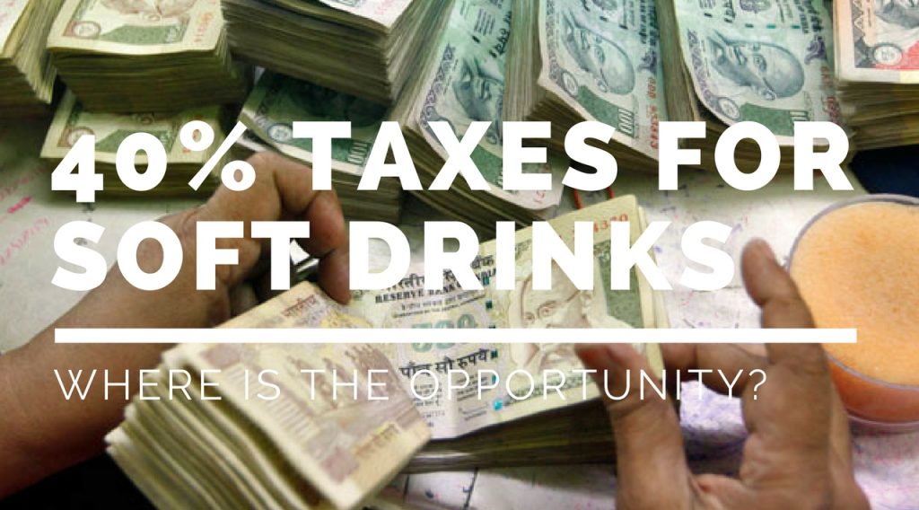 New GST Taxes for Carbonates Open Huge Opportunity For Beverage Innovations